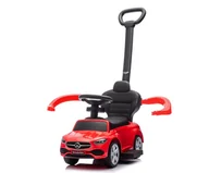 Jeździki dla dzieci - Milly Mally Pojazd z rączką MERCEDES C-Class Red - miniaturka - grafika 1