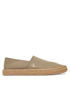 Espadryle męskie - Calvin Klein Jeans Espadryle Inj Espadrille Cv YM0YM01251 Beżowy - miniaturka - grafika 1