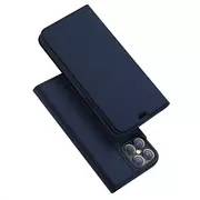 Etui i futerały do telefonów - Dux Ducis Skin Pro kabura etui pokrowiec z klapką iPhone 12 6,7'' niebieski Niebieski - miniaturka - grafika 1