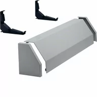 Rozdzielnie elektryczne - Hager polo Osłona wyprowadzenia przewodów 3P RAL7035 FZ353 FZ353 - miniaturka - grafika 1