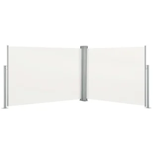 vidaXL vidaXL Zwijana markiza boczna, kremowa, 120 x 1000 cm - Markizy - miniaturka - grafika 9