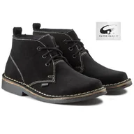 Półbuty męskie - Buty męskie Gregor 01041-ME-W10 czarne - miniaturka - grafika 1