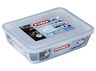 Pyrex Pojemnik na Lunch Pyrex C&amp;F Przezroczysty Szkło borokrzemowe 1,5 l 22 x 17 cm S2700408 - Lunch boxy - miniaturka - grafika 1