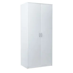 Nowoczesna szafa, do sypialni, Classic, 85x55x193 cm, biel, mat - Szafy - miniaturka - grafika 1
