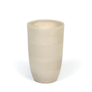 Doniczka walcowa, 38 x 38 x 61 cm, fiberclay,beżowa - Donice - miniaturka - grafika 1