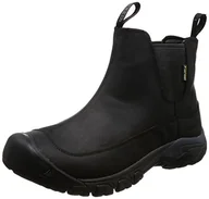 Buty trekkingowe męskie - KEEN Męskie buty trekkingowe Anchorage Iii Wp-m, Czarny, 44.5 EU - miniaturka - grafika 1