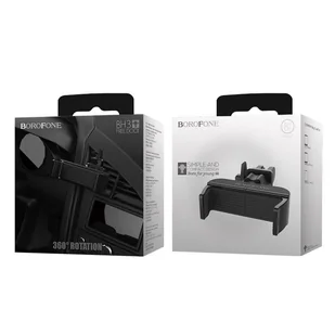 Borofone - uchwyt samochodowy na kratkę nawiewu - Uchwyty samochodowe do telefonów - miniaturka - grafika 8