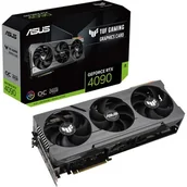 Karty graficzne - asus Karta graficzna GeForce RTX 4090 TUF GAMING 24G OC GDDR6X 384bit 3DP/2HDMI - miniaturka - grafika 1