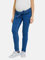 Spodnie ciążowe - vertbaudet Dżinsy ciążowe - Slim fit - w kolorze niebieskim - miniaturka - grafika 1
