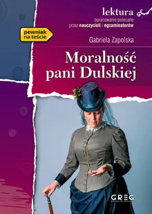 Greg Moralność pani Dulskiej z oprac. GREG - Pomoce naukowe - miniaturka - grafika 1