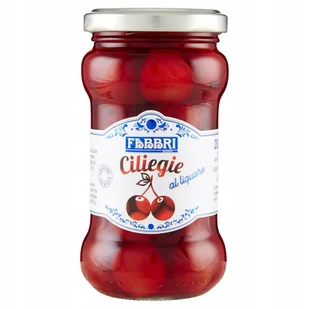 Wiśnie w syropie Ciliegie 200g Fabbri amarena włoskie słoik - Konfitury, marmolady, powidła - miniaturka - grafika 1