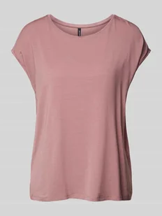 T-shirt o kroju regular fit z mieszanki lyocellu model ‘AVA’ - Koszulki i topy damskie - miniaturka - grafika 1