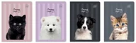 Zeszyty szkolne - Interdruk Zeszyt A532k 3kol linia 70g Uv Puppy Sign (10szt) - miniaturka - grafika 1