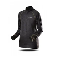 Bluzy sportowe damskie - Bluza damska Trimm Clinic Lady Rozmiar: M / Kolor: szary/zielony - miniaturka - grafika 1