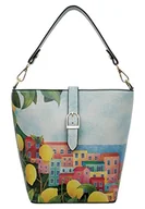 Torebki damskie - DOGO Damska torba typu bucket Bag Sac de Poche-Positano, niebieska, Niebieski - miniaturka - grafika 1