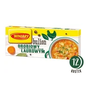 Buliony i przyprawy w kostkach - Nestle, Winiary, Bulion drobiowy z liściem laurowym i zielem angielskim, Kostka, 120 g - miniaturka - grafika 1