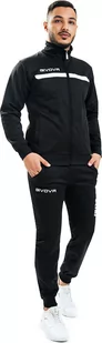 Dres Givova Tuta Givova One czarno-biały TT012 1003-L - Dresy męskie - miniaturka - grafika 1