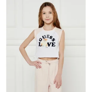 Guess T-shirt Cropped Fit - Koszulki męskie - miniaturka - grafika 1