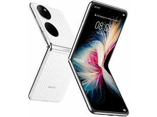 OUTLET Smartfon HUAWEI P50 Pocket Biały 4G (LTE) 8 GB/256 GB Biało-srebrny - Telefony OUTLET - miniaturka - grafika 1