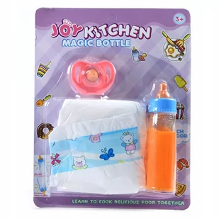 MAGICZNA BUTELKA PIELUSZKA SMOCZEK DLA LALKI - Akcesoria dla lalek - miniaturka - grafika 1