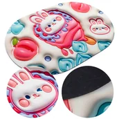 Dywaniki łazienkowe - Mata łazienkowa 3D Antypoślizgowa Chłonna Magic 33 - miniaturka - grafika 1