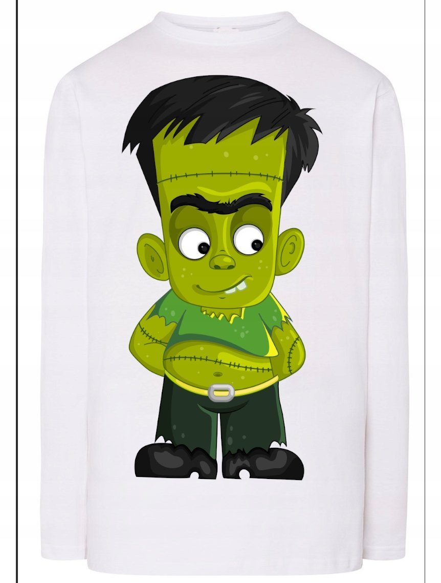 Longsleeve męski Zombie Halloween Rozm.3XL