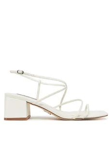 Steve Madden Sandały Remmi SM11003296 Biały - Sandały damskie - miniaturka - grafika 1