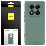 Etui i futerały do telefonów - Spacecase Etui Silicone Case 3.0 Redmi Note 14 Pro 5G green - miniaturka - grafika 1