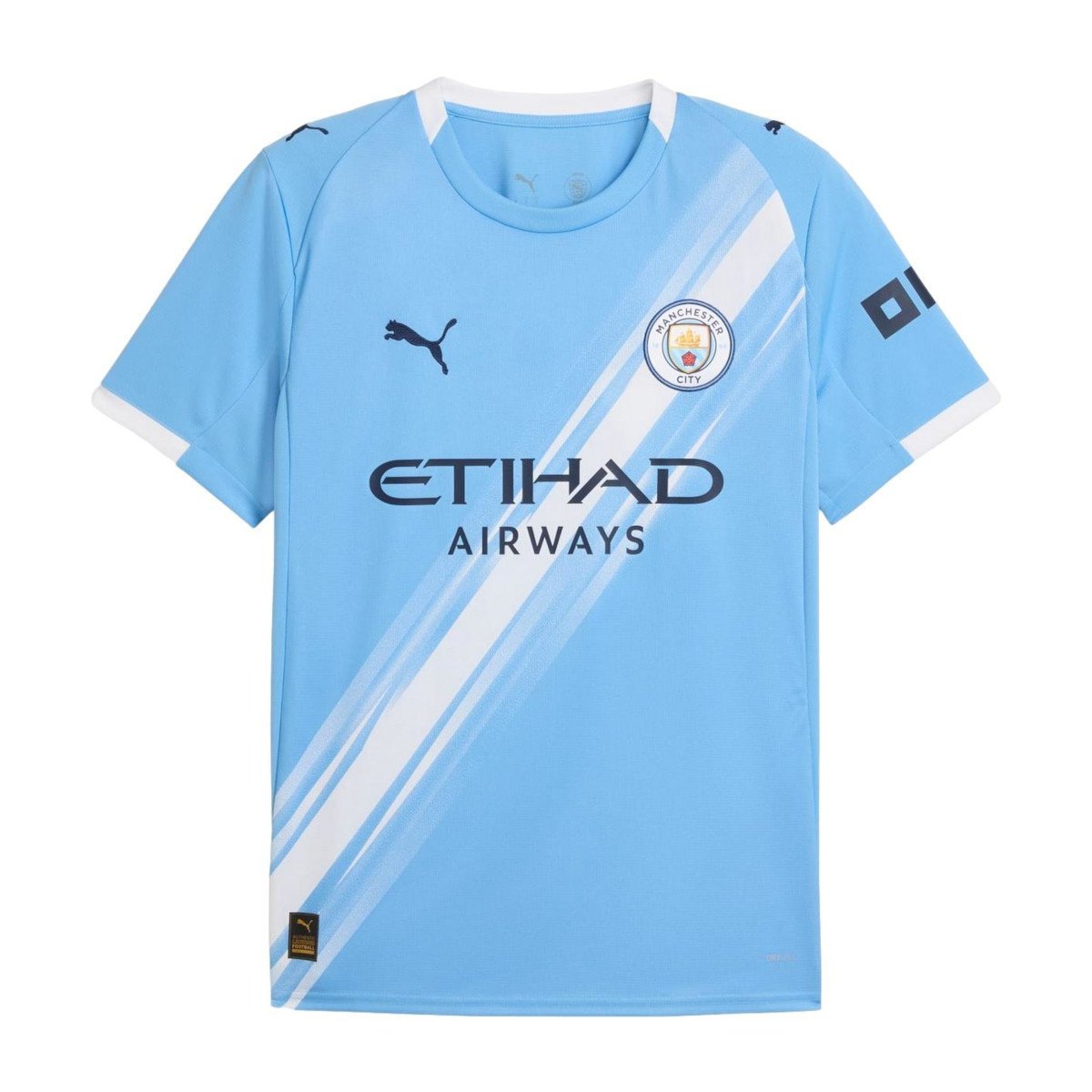 Koszulka męska Puma 78033801 MCFC HOME JERSEY REPLICA TEAM Niebieska