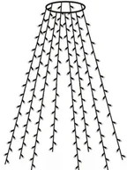 Oświetlenie świąteczne - Kurtyna świetlna 300 lampek LED na choinkę - miniaturka - grafika 1