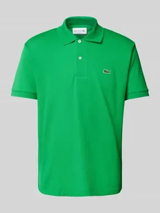 Koszulka polo o kroju regular fit z naszywką z logo - Koszulki męskie - miniaturka - grafika 1