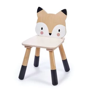 Drewniane krzesełko, Lisek, kolekcja mebli Forest - Zestawy mebli dla dzieci - miniaturka - grafika 1