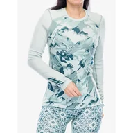 Bluzy narciarskie - Bluza damska Helly Hansen LIFA Merino Midweight Graphic Crew - miniaturka - grafika 1