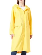 Kurtki damskie - ONLY Onlrene Hood Long Raincoat Cc OTW płaszcz przeciwdeszczowy, Lemon Chrome, M - miniaturka - grafika 1