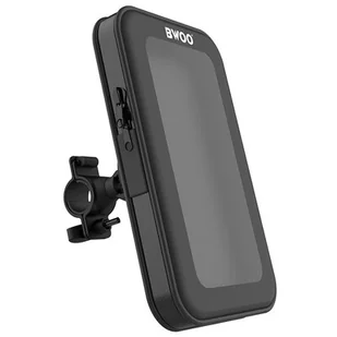 Uchwyt na telefon do roweru BWOO ZJ112 Czarny - Akcesoria rowerowe - miniaturka - grafika 1