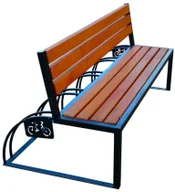 Ławki ogrodowe - Ławka parkowa 150 cm P1-E03 - miniaturka - grafika 1