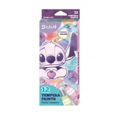 Farby i media malarskie - CoolPack Farby tempera 12-kol. 12 ml. w tubach Disney Faschion Stitch pastel - miniaturka - grafika 1