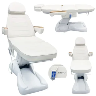 Fotel kosmetyczny elektryczny do salonu kosmetycznego pedicure 3 siłowniki - Fotele kosmetyczne - miniaturka - grafika 1