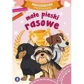 Kolorowanki, wyklejanki - Małe pieski rasowe. Maluszkowe malowanie - miniaturka - grafika 1