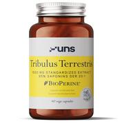 Boostery testosteronu - UNS Tribulus Terrestris 1000mg Standardized Extract 95% Saponins Der 20:1 60vegcaps - miniaturka - grafika 1