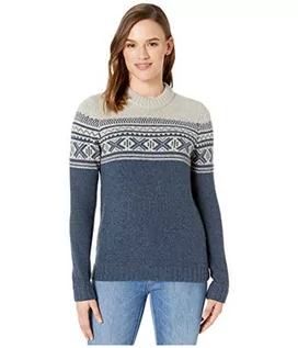 Koszulki i topy damskie - Fjallraven Damska koszulka Övik Scandinavian Sweater W niebieski niebieski morski xxs F89908-560 - grafika 1