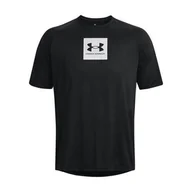 Koszulki męskie - Koszulka treningowa męska Under Armour Tech Prt Fill - miniaturka - grafika 1