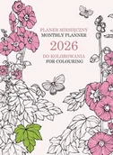 Kalendarze - Planer 2026 miesięczny kolorowanka - miniaturka - grafika 1
