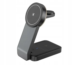 x-kom Alu MagCharger 3in1 Black - Ładowarki do telefonów - miniaturka - grafika 1