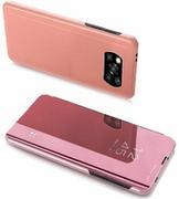 Etui i futerały do telefonów - Hurtel Clear View Case futerał etui z klapką Xiaomi Poco X3 NFC różowy - miniaturka - grafika 1