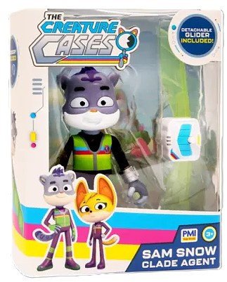 ZWIERZĘCE ZAGADKI Figurka PMI The Creature Cases Clade Agent SAM SNOW