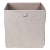 Pudła i pojemniki do przechowywania - Beżowe pudełko Bigso Box of Sweden Cube - miniaturka - grafika 1