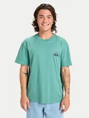 Koszulki męskie - Quiksilver T-Shirt EQYZT08181 Niebieski Regular Fit - miniaturka - grafika 1