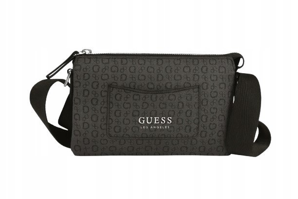 GUESS TOREBKA DAMSKA KLASYCZNA CZARNA Z NAPISEM G_A