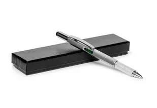 Kemis Kemis Długopis multitool srebrny - Długopisy - miniaturka - grafika 1